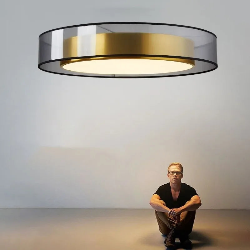 Afralia™ Circular LED Ceiling Light for Bedroom, Bathroom & Corridor - Modern Indoor Lighting Solution