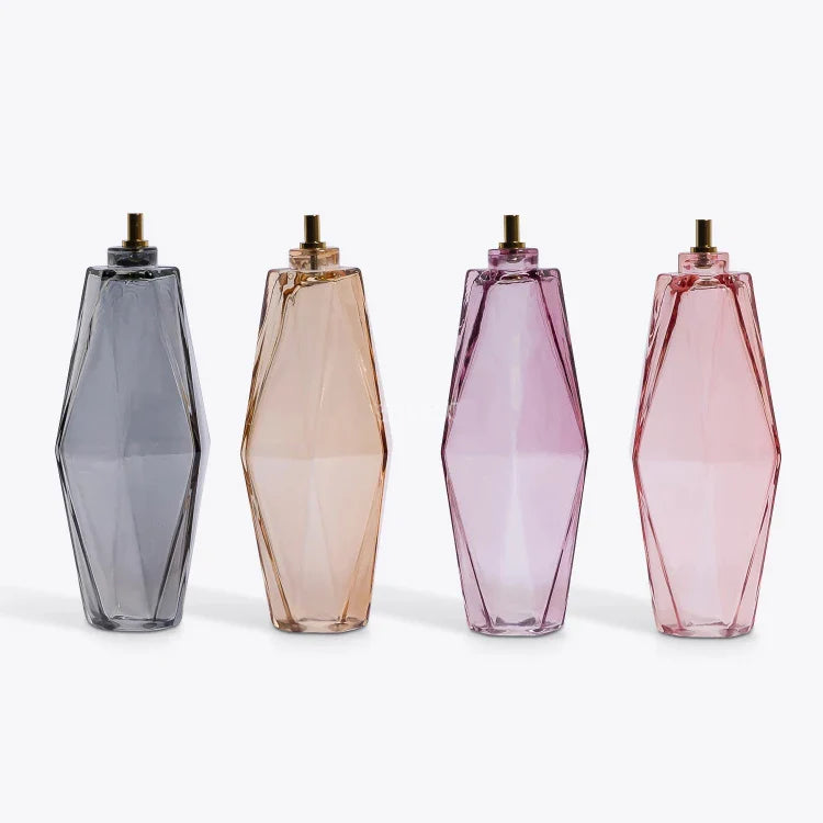 Afralia™ Amber Glass LED Ceiling Chandelier for Villa Living Room