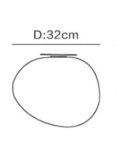 Afralia™ Cobblestone Wall Lamp: Simple Italian Design for Living Room, Bedroom & Study