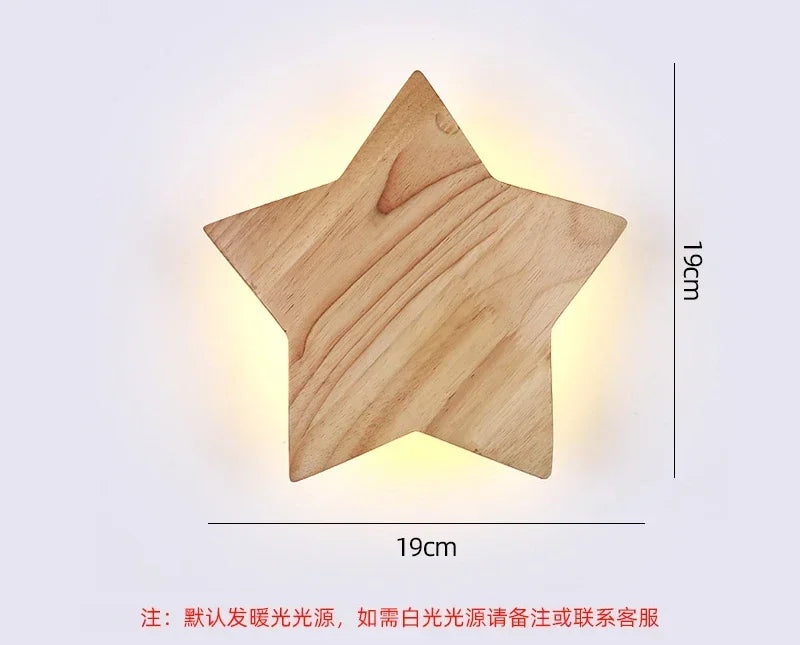 Afralia™ LED Wooden Wall Lights Modern Minimalist Living Room Bedroom Decor