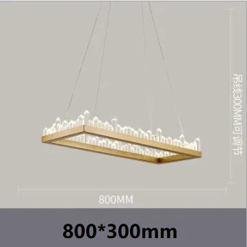 Afralia™ Crystal LED Pendant Lights: Modern Gold Black Industrial Lamp for Stylish Illumination
