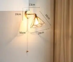 Afralia™ LED Wall Lamp 4W Beside Home Lighting with Knob Switch