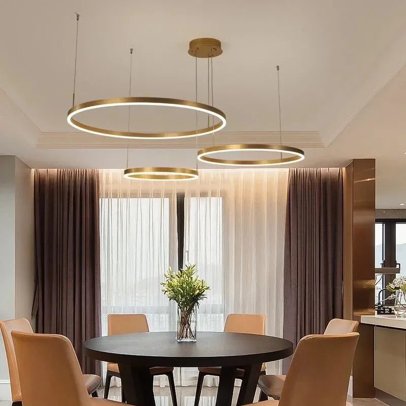Afralia™ LED Pendant Lights: Modern Fashion for Living Room, Dining Room, Kitchen & Foyer