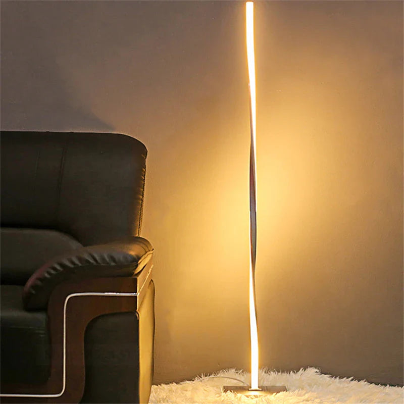 Afralia™ Dimmable LED Floor Lamp for Stylish Indoor Lighting