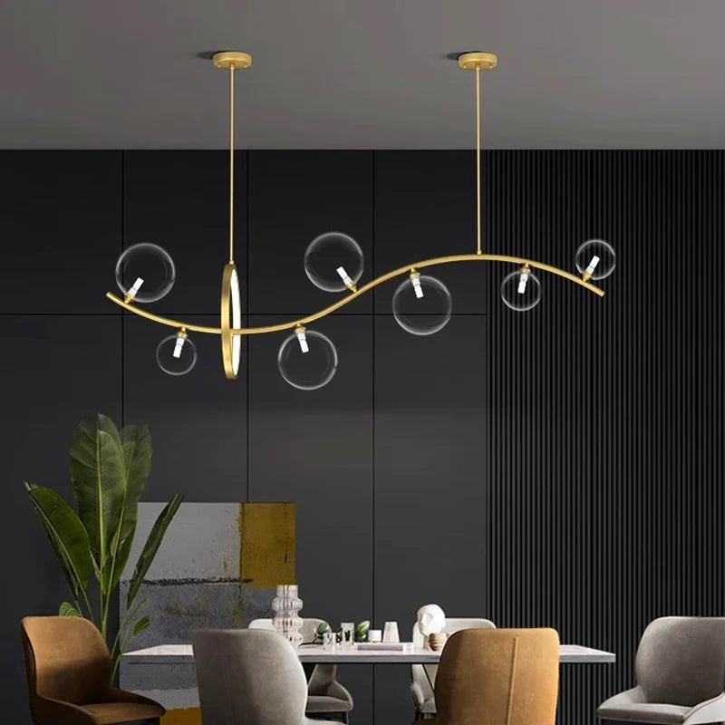 Afralia™ Nordic Pendant Light Chandelier for Dining Room and Living Room