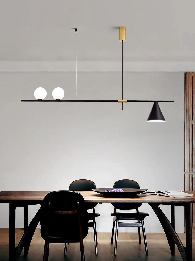 Afralia™ Modern LED Chandeliers: Nordic Minimalist Pendant Lights for Dining Room, Living Room, Kitchen
