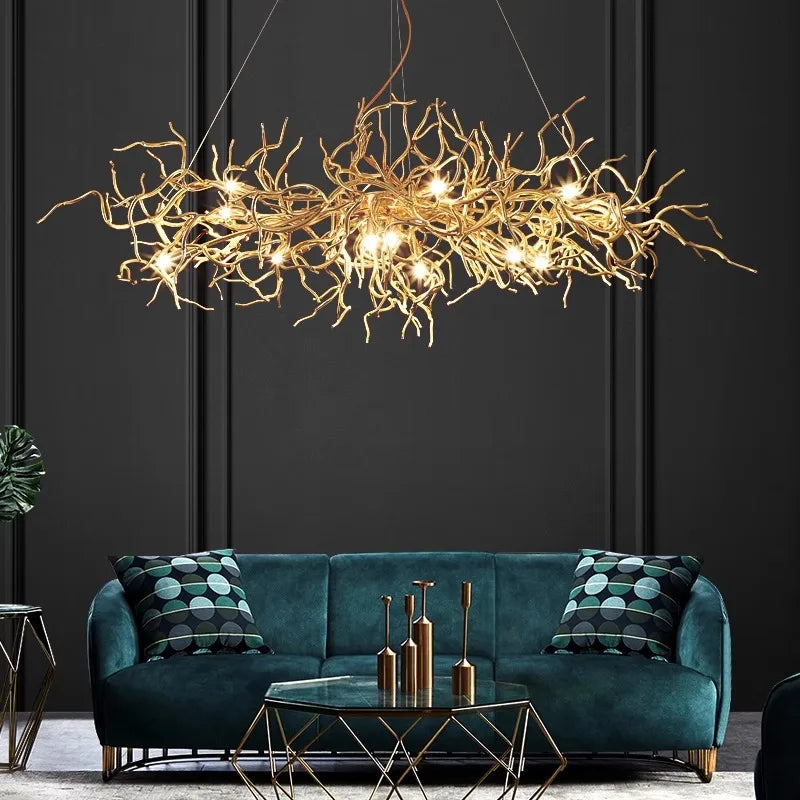 Afralia™ Modern LED Pendant Chandeliers for Living Room and Dining Room Lighting