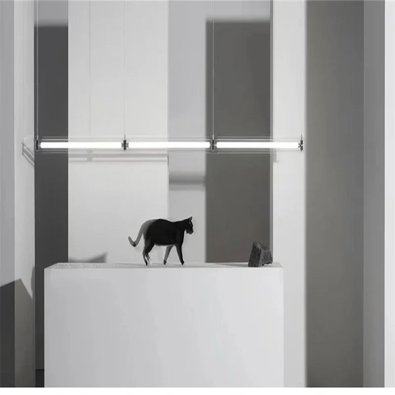 Afralia™ Modern Glass Chandelier Light for Luxury Office & Hotel Lighting