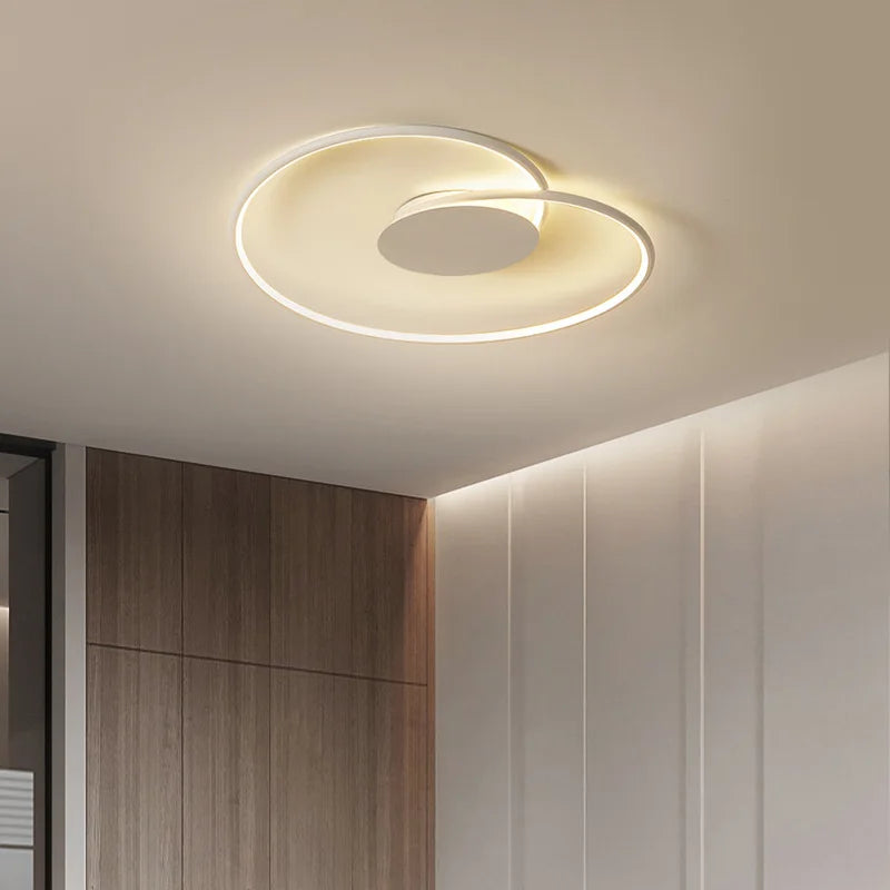 Afralia™ Modern LED Ceiling Lamp - Minimalist Design for Stylish Indoor Lighting