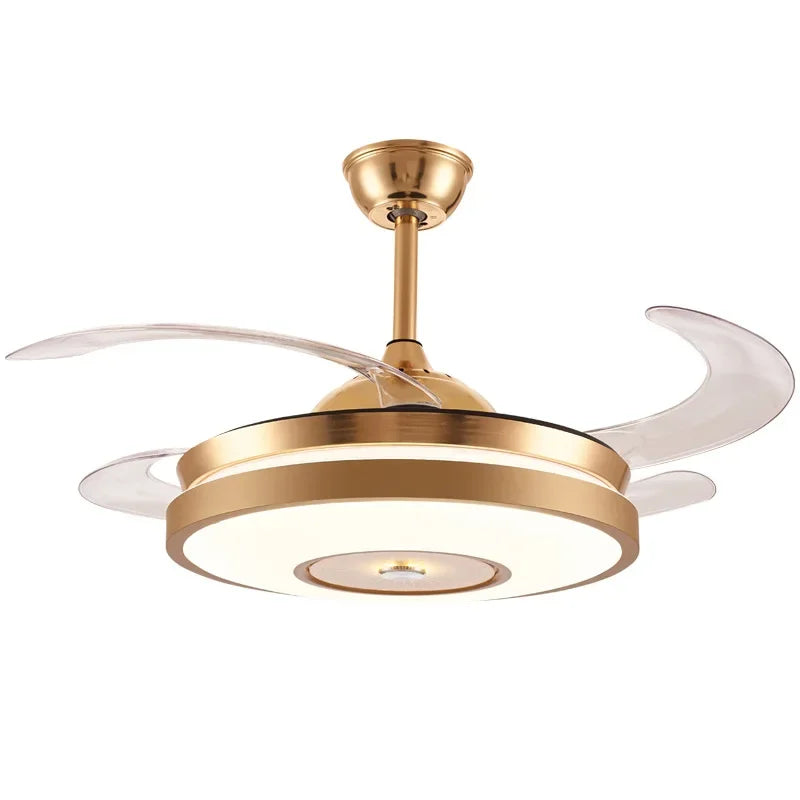 Afralia™ 42" LED Ceiling Fan with Remote, 6 Speeds & Reversible Light