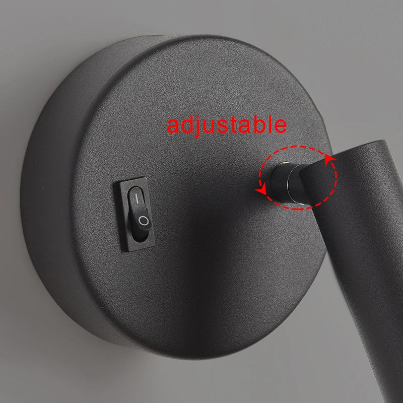 Afralia™ LED Wall Lamp Modern Spotlight Indoor Lighting for Living Room & Bedroom