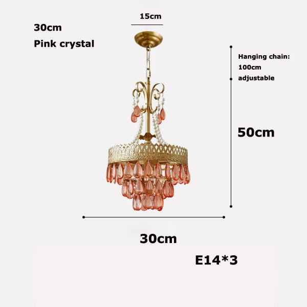 Afralia™ Crystal LED Ceiling Chandelier for Dinning Room