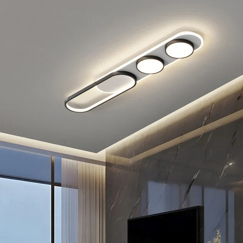 Afralia™ Nordic LED Ceiling Light for Modern Indoor Home Decor
