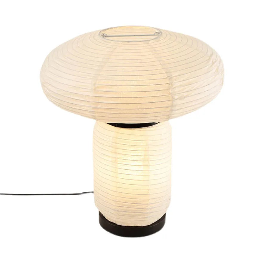 Afralia™ LED Rice Paper Table Lamp E27 Modern Art Decor Minimalist Design