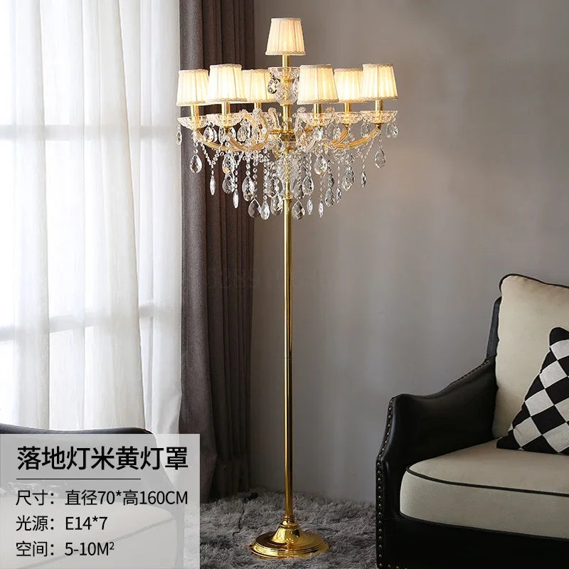 Afralia™ Crystal Table Light: Modern Luxury Nordic Indoor Lighting for Living Room Bedroom