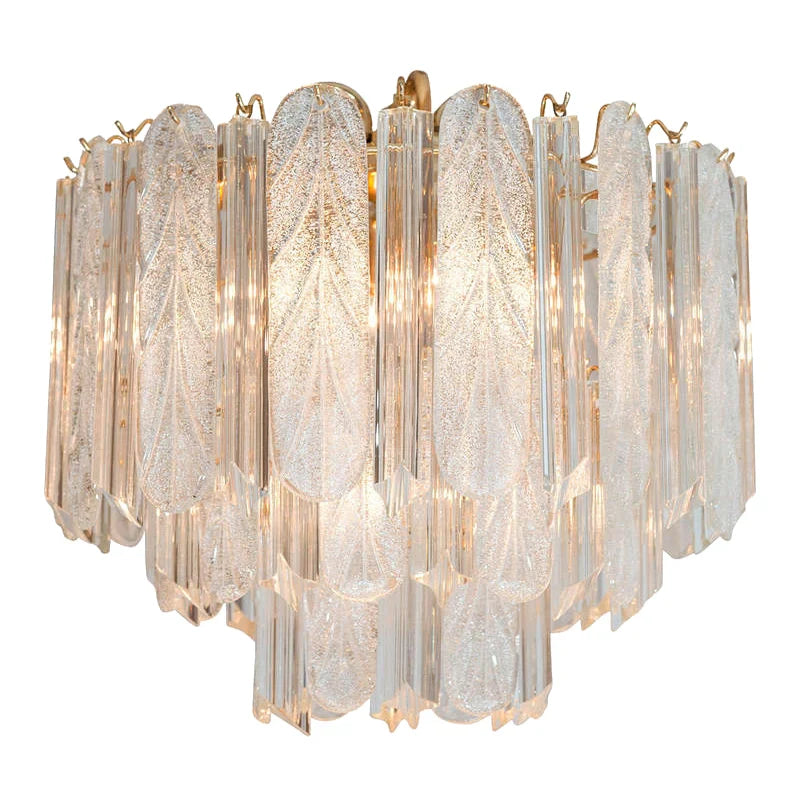 Afralia™ Crystal Bedroom Pendant Lamp: Designer Luxury Glass Lighting for Living Room