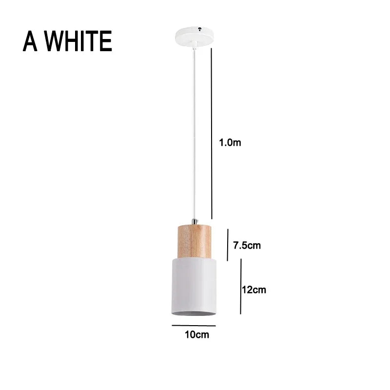 Afralia™ Simple Nordic LED Pendant Wire Chandelier for Kitchen Bar Hotel Home Decor