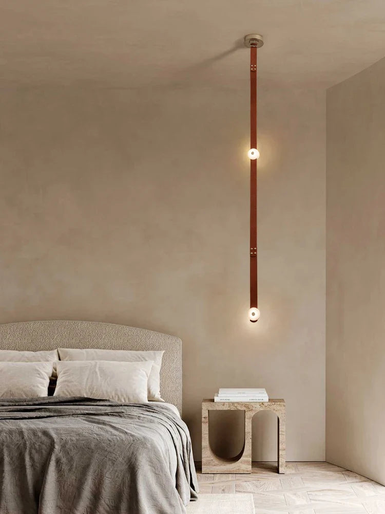 Afralia™ Modern Marble Series High Ceiling Chandelier for Foyer Dining Room