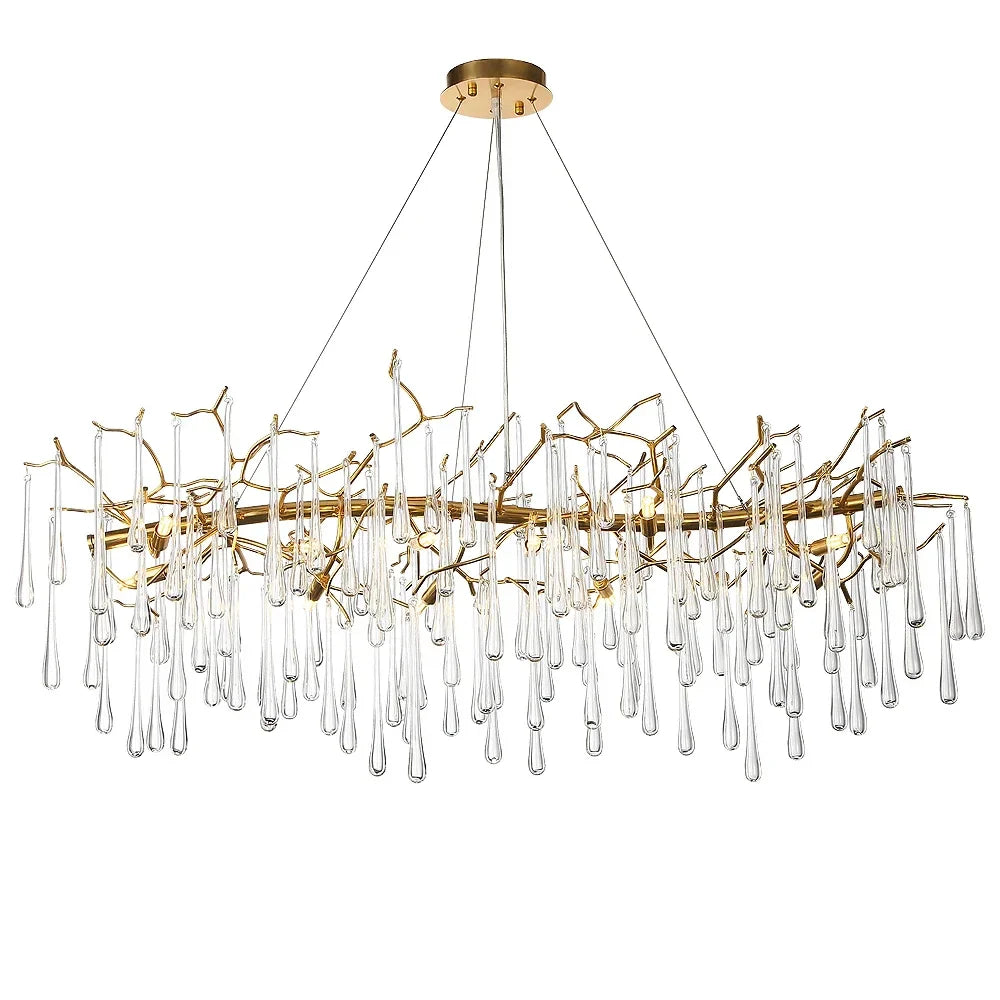 Afralia™ Modern LED Chandeliers for Living Room – Creative Indoor Lighting Decoration