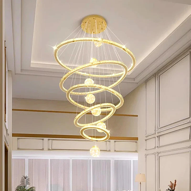 Afralia™ Modern Indoor Pendant Light Chandelier for Dining Room and Living Room