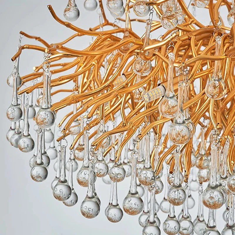 Afralia™ LED Pendant Chandeliers Modern Home Decor Indoor Lighting Living Room Dining Room