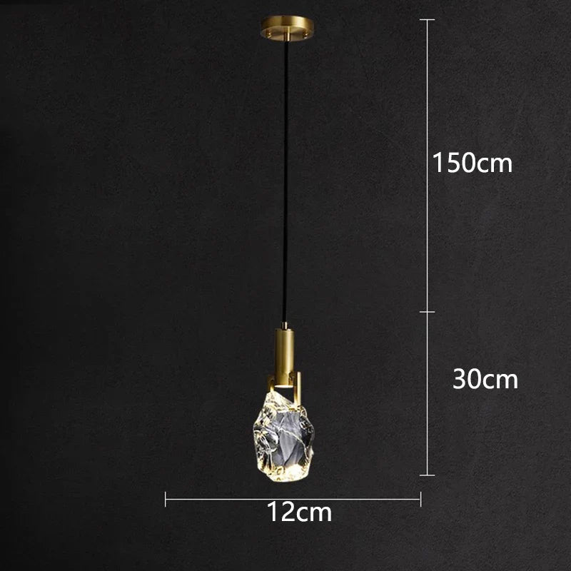 Afralia™ LED Staircase Chandeliers Pendant Light for Living Room Modern Indoor Lighting