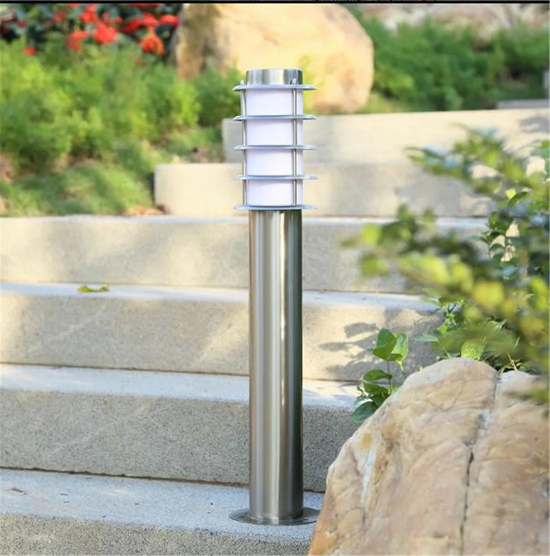 Afralia™ Stainless Steel Acrylic Shade LED Garden Lights