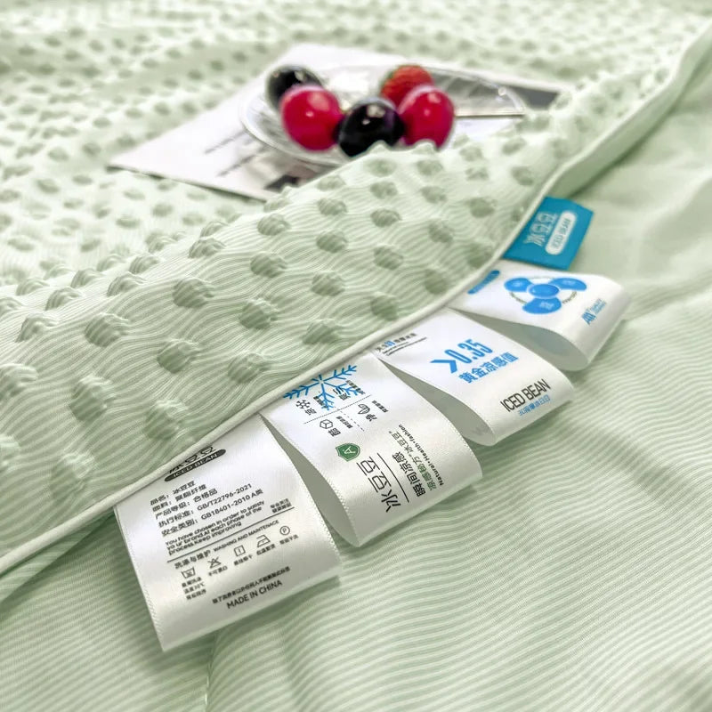 Afralia™ Cooling Massage Blanket for Home Double Single Bed Comforter