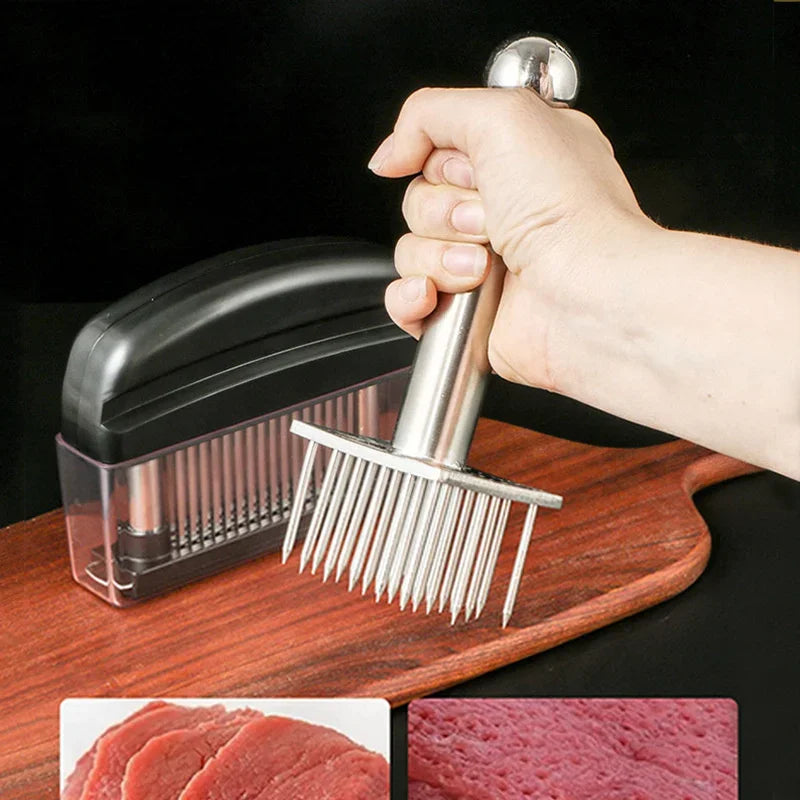 Afralia™ Stainless Steel Meat Tenderizer Needle - Professional Kitchen Tool for Tender, Juicy Meat