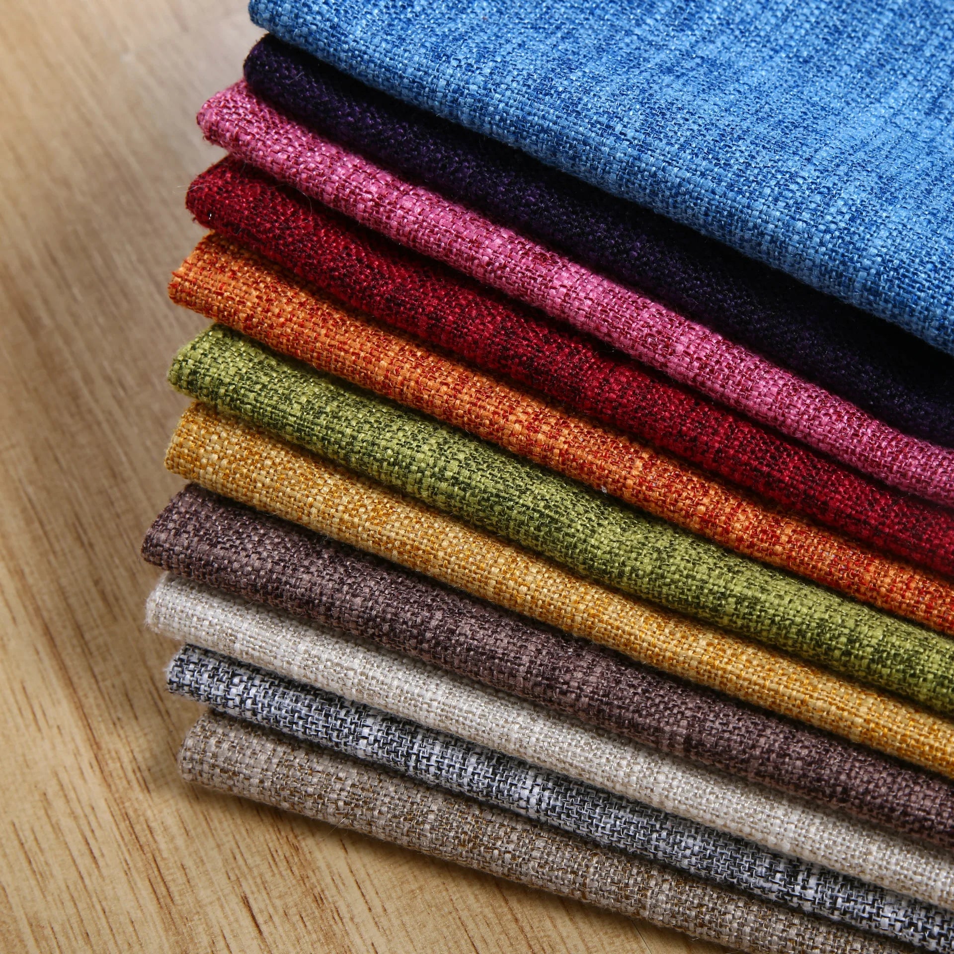 Afralia™ Solid Color Linen Pillowcase 30x50cm Home Decor Farmhouse Cushion Cover