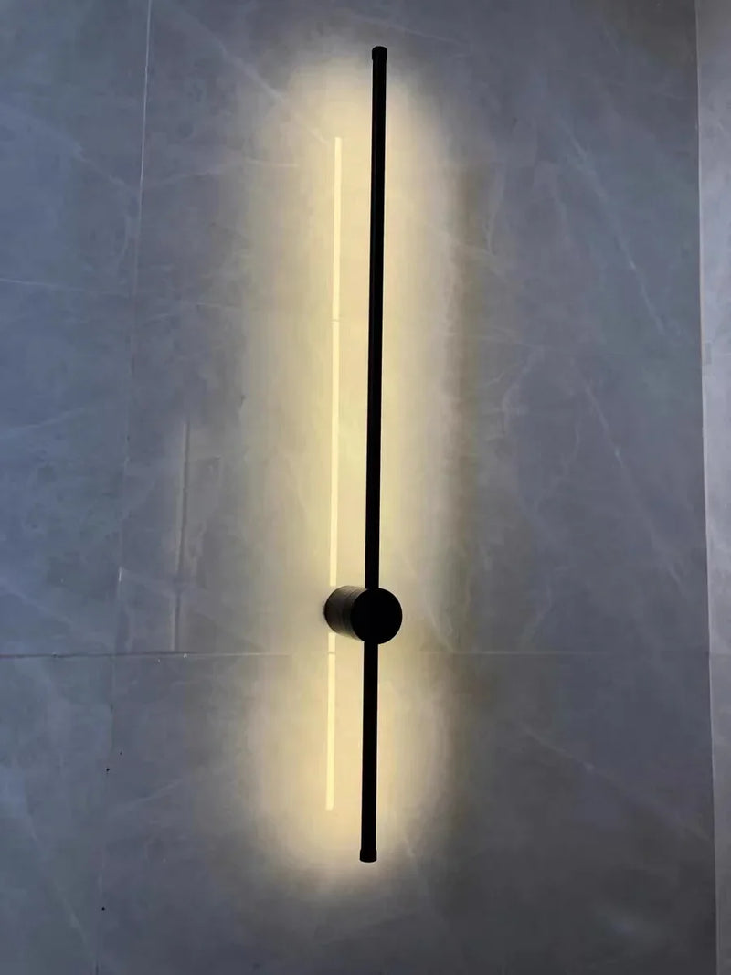 Afralia™ Geometric Lines LED Wall Lamp for Stylish Home Decor