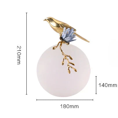 Nordic Bird Songs & Floral Fragrance Bedroom Decor by Afralia™