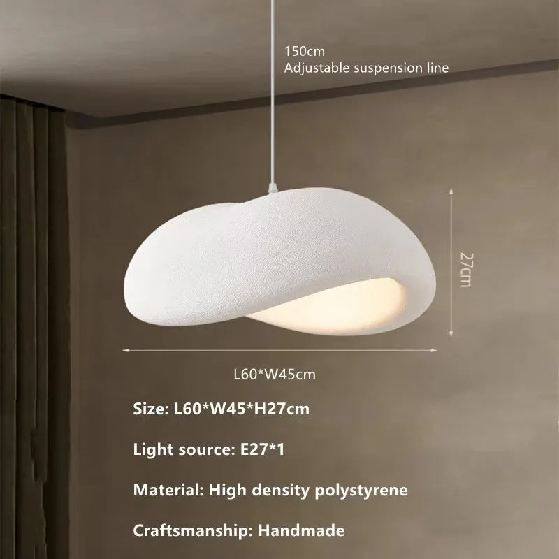 Afralia™ Wabi Sabi Style Chandelier: Modern Living Room and Restaurant Light