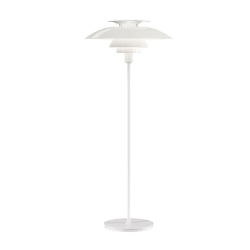 Afralia™ Nordic Metal Glass Floor Lamp with E27 Bulb