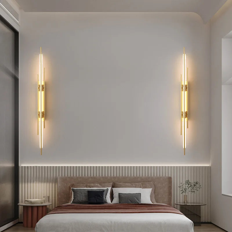 Afralia™ Modern Nordic LED Wall Light Indoor Room Decor Sconce