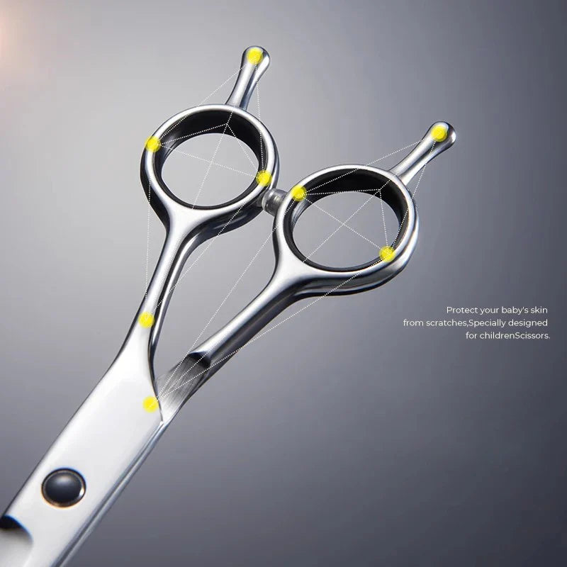 Afralia™ Pet Grooming Scissors Set - Professional Hair Trimming Tools for Dogs and Cats