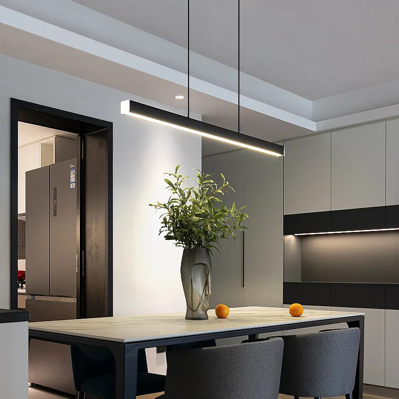 Afralia™ Nordic Line LED Pendant Chandelier for Dining Room & Bar