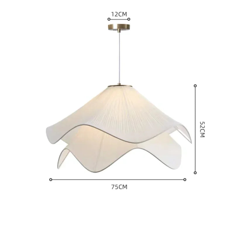 Afralia™ Nordic Style LED Chandelier for Home Living Dining Bedroom Decoration