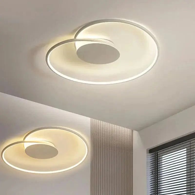 Afralia™ Modern Artistic LED Ceiling Lamp: Illuminate Your Living Spaces with Creativity