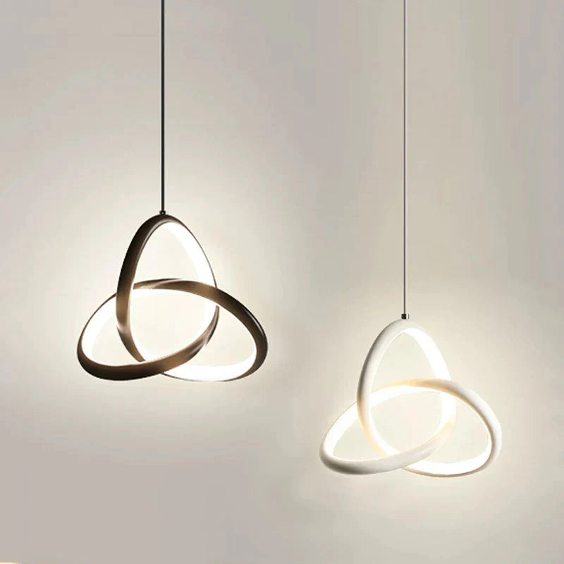 Afralia™ LED Minimalist Pendant Light Chandelier for Modern Decor Art in Bedroom Living Room