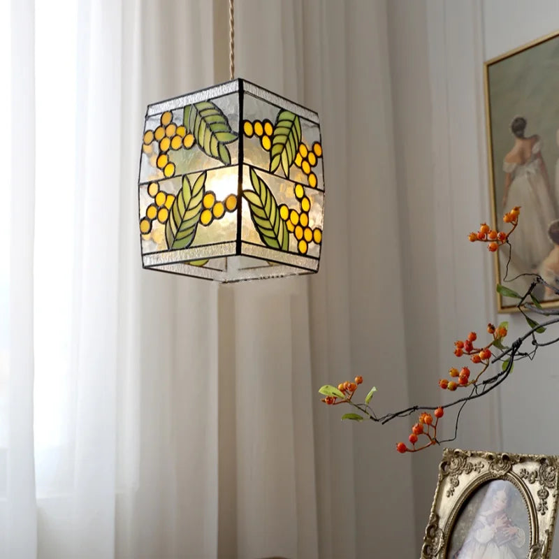 Afralia™ Vintage Loft Glass Pendant Light - Adjustable Hanging Lamp