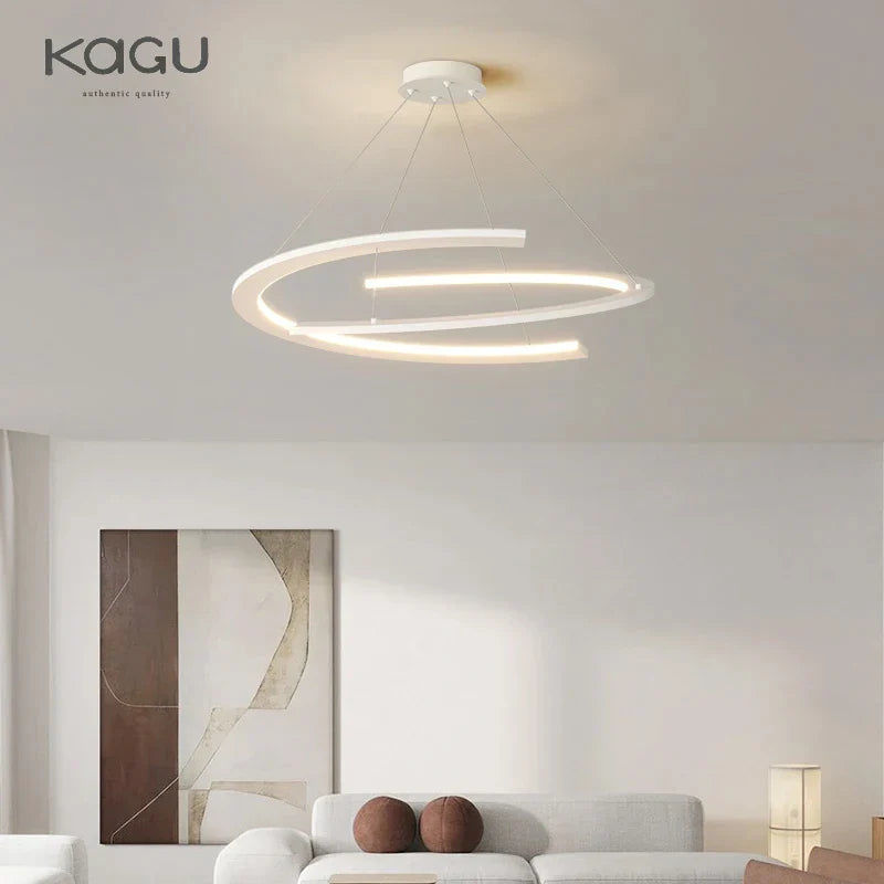 Afralia™ Modern Luxury Chandelier: Minimalist Nordic Living Room Pendant Lamp