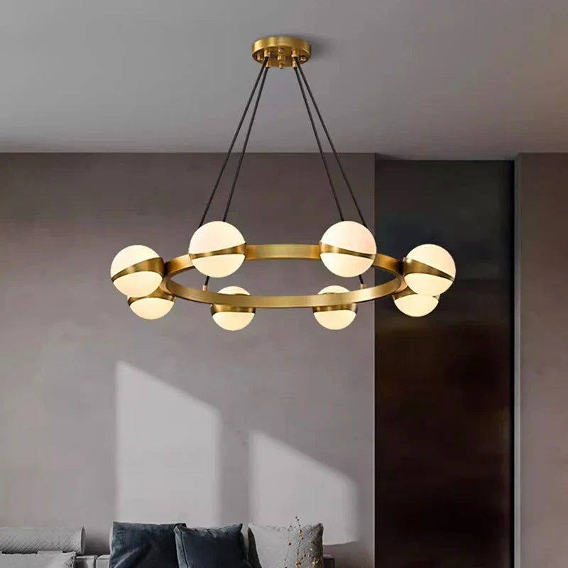 Afralia™ Modern LED Pendant Light Chandeliers for Living Room and Dining Room