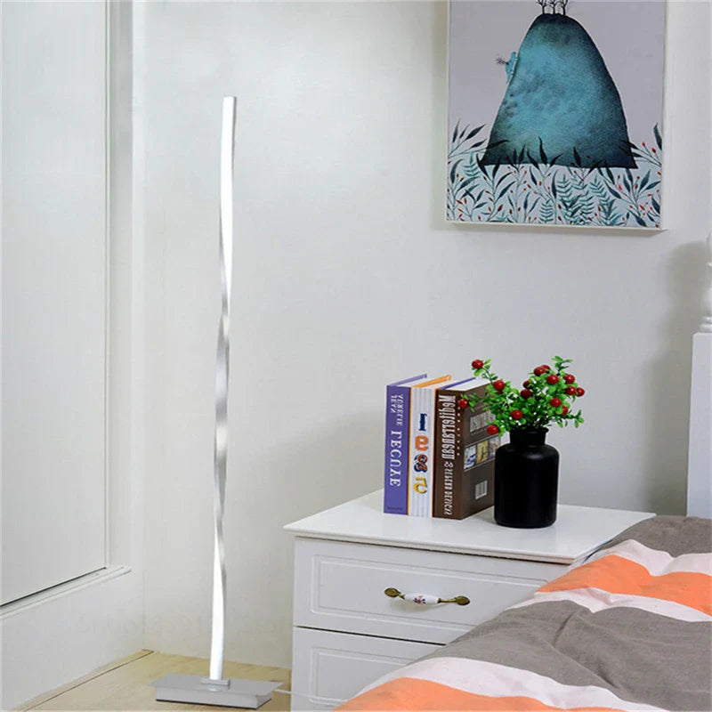 Afralia™ Dimmable LED Floor Lamp for Stylish Indoor Lighting