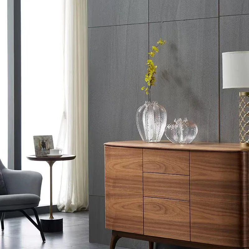 Afralia™ Transparent Petal Shape Resin Vase for Arranging Flowers and Home Decor