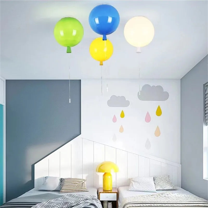 Afralia™ Memory Acrylic Ceiling Lamp for Nordic Style Kids' Room and Bedroom