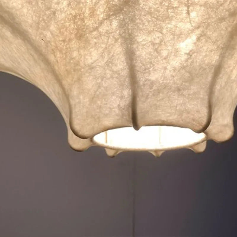 Afralia™ Viscontea Silk Pendant Light for Kitchen Island Living Room Dining Table