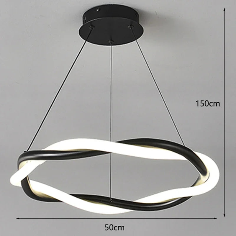 Afralia™ Nordic Chandelier Pendant Light Fixture for Dining Room Ceiling Decor