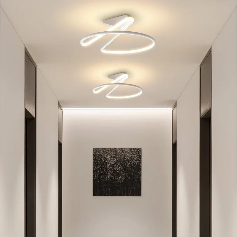 Afralia™ Modern Duplex Villa Bedroom Ceiling Light