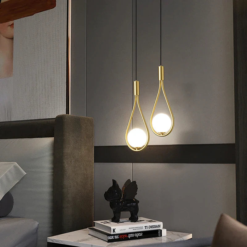 Afralia™ LED Pendant Lights with G9 Bulb for Indoor Chandelier